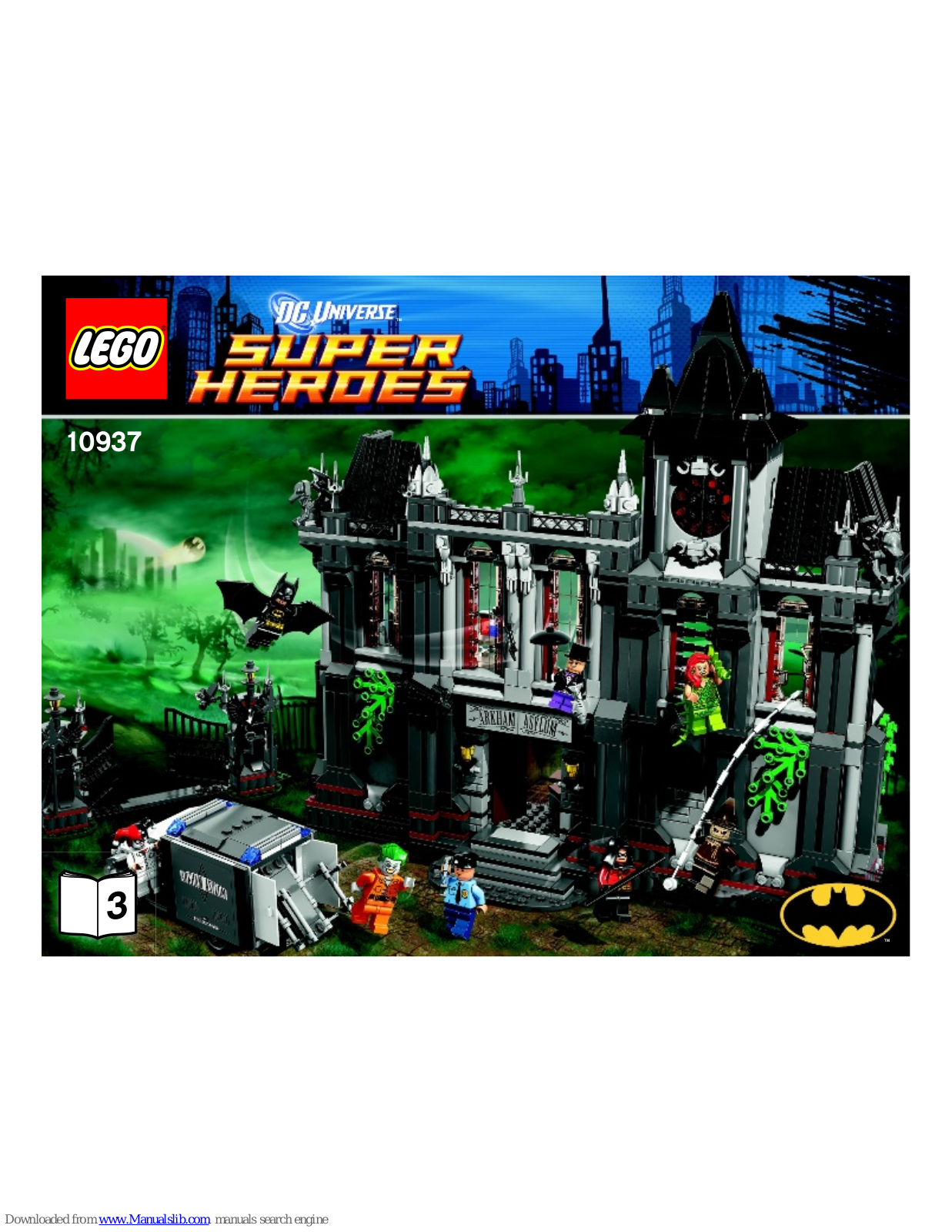 LEGO SUPER HEROES 10937 Building Instructions