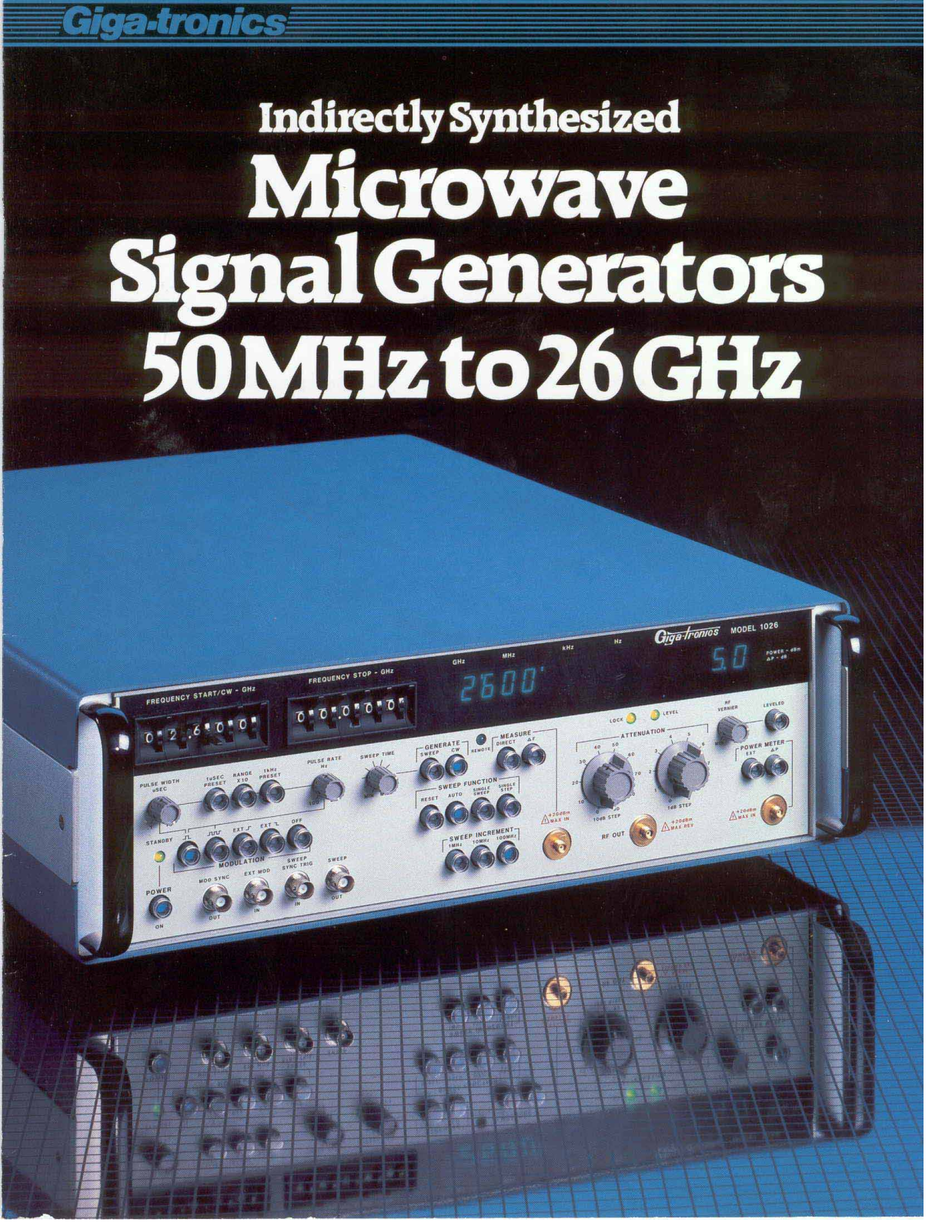 Gigatronics 900 Specifications Sheet - ManualMachine.com