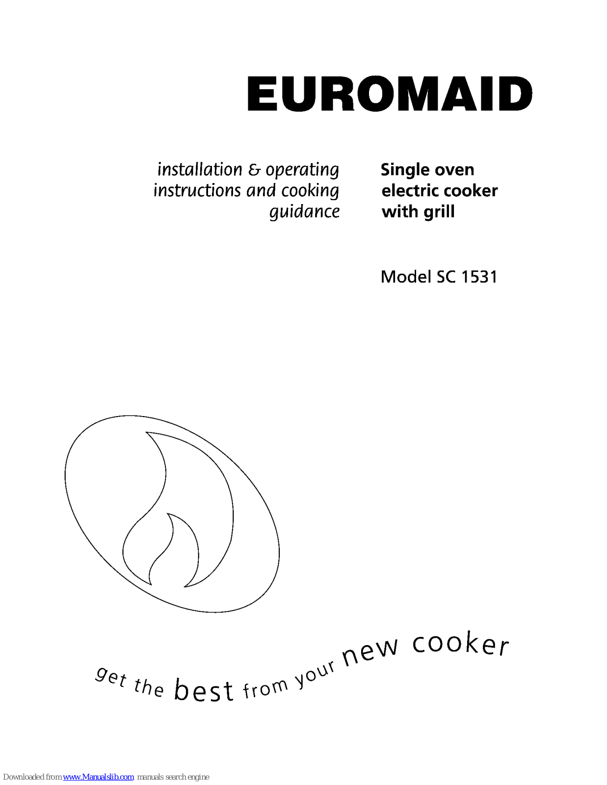 Euromaid SC 1531 Owner's Manual