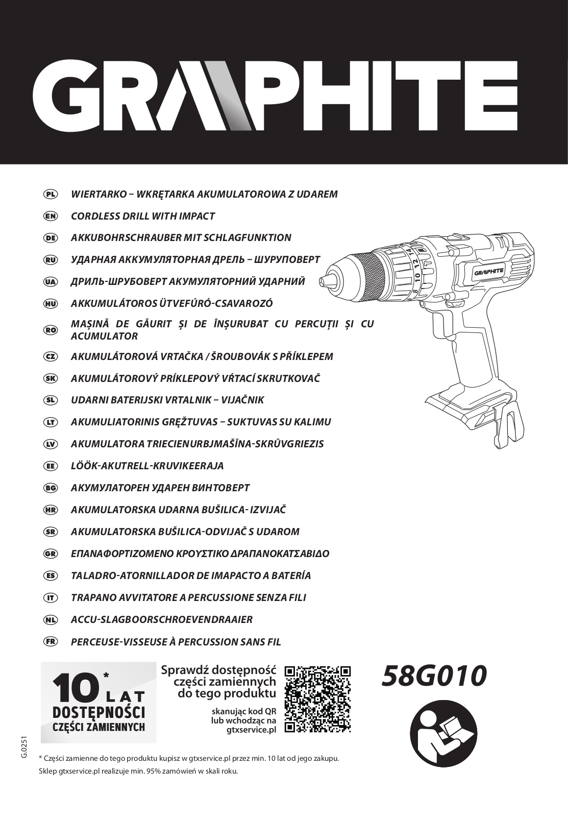 GRAPHITE 58G010 Energy+ User guide - ManualMachine.com
