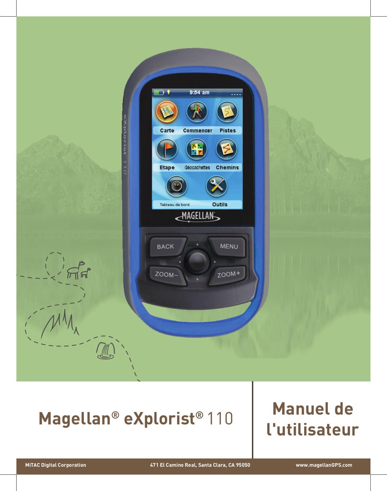 MAGELLAN eXplorist 110 User Manual