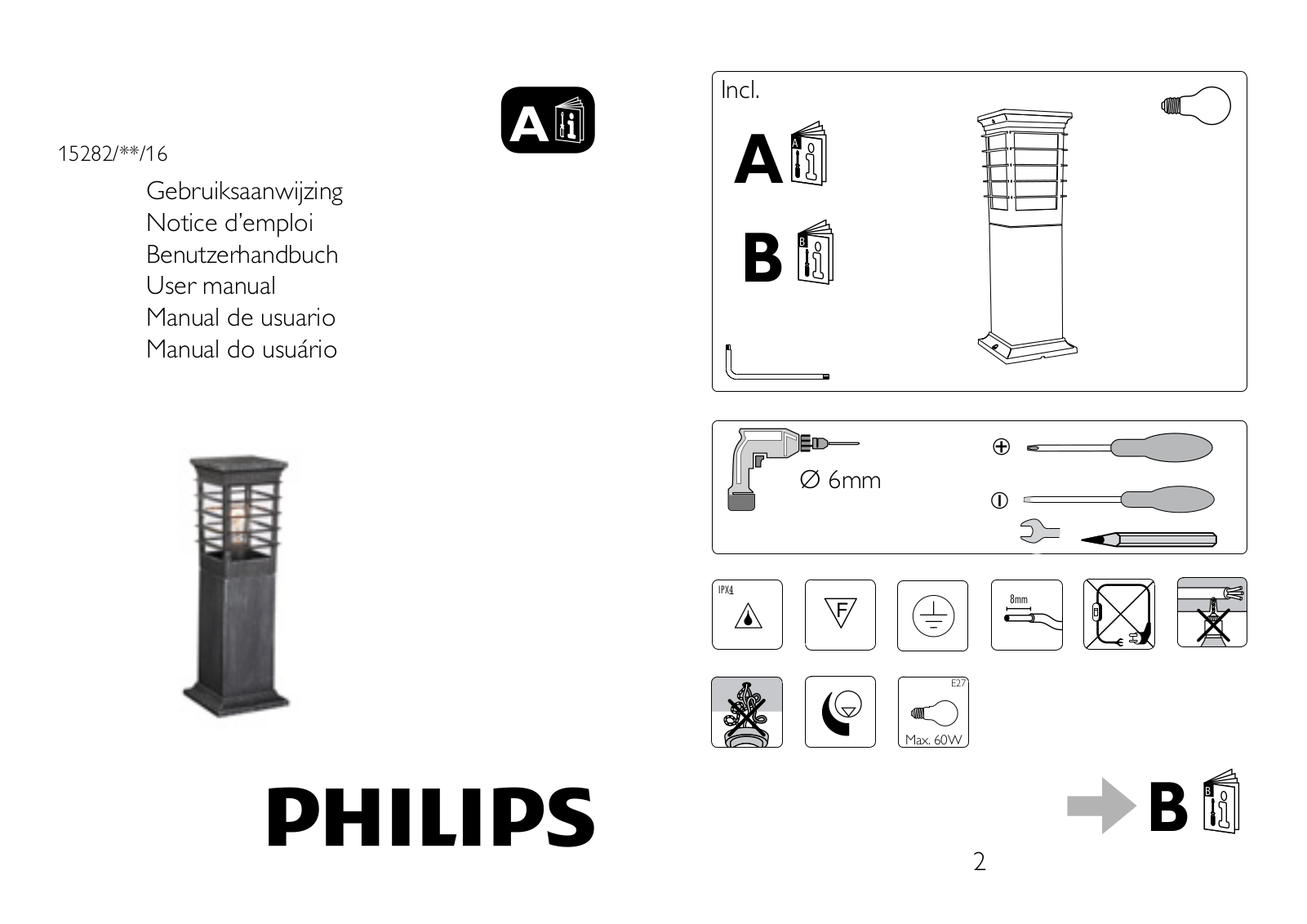 Philips 15282-54-16 User Manual