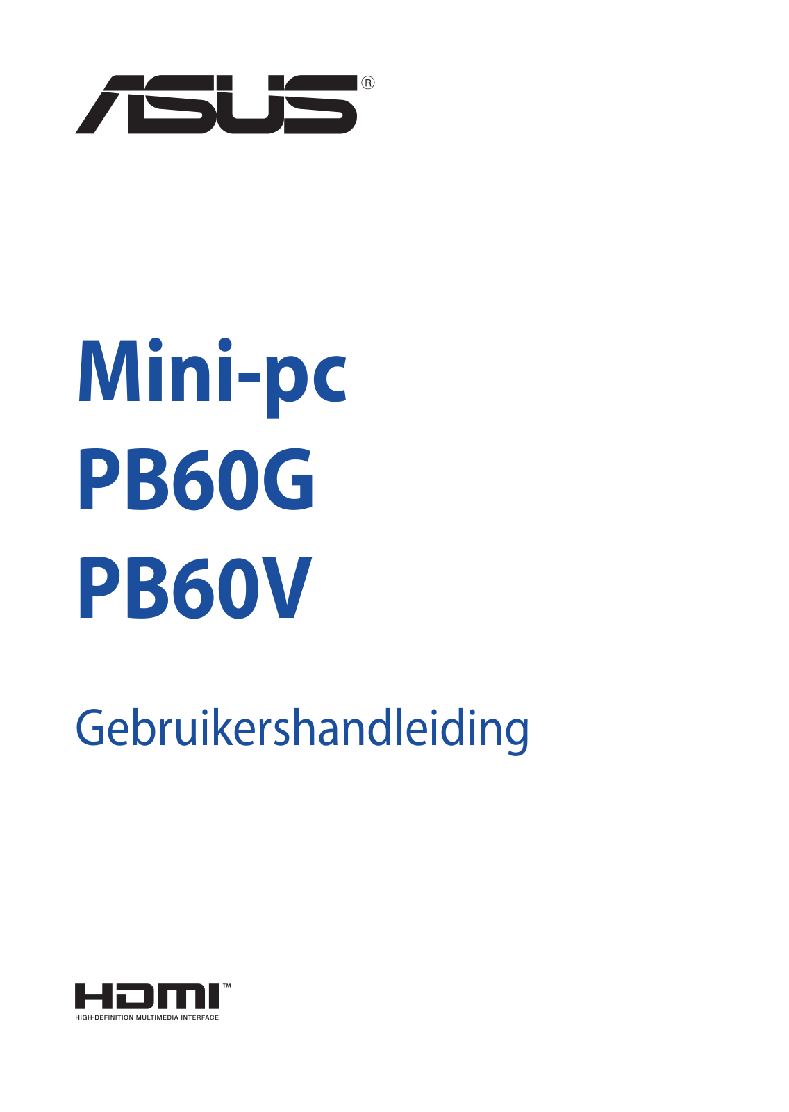 Asus PB60V User’s Manual