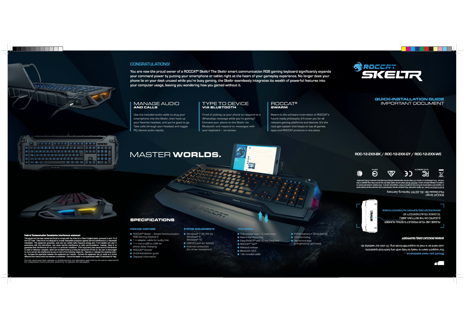 ROCCAT SKELTR Users Manual