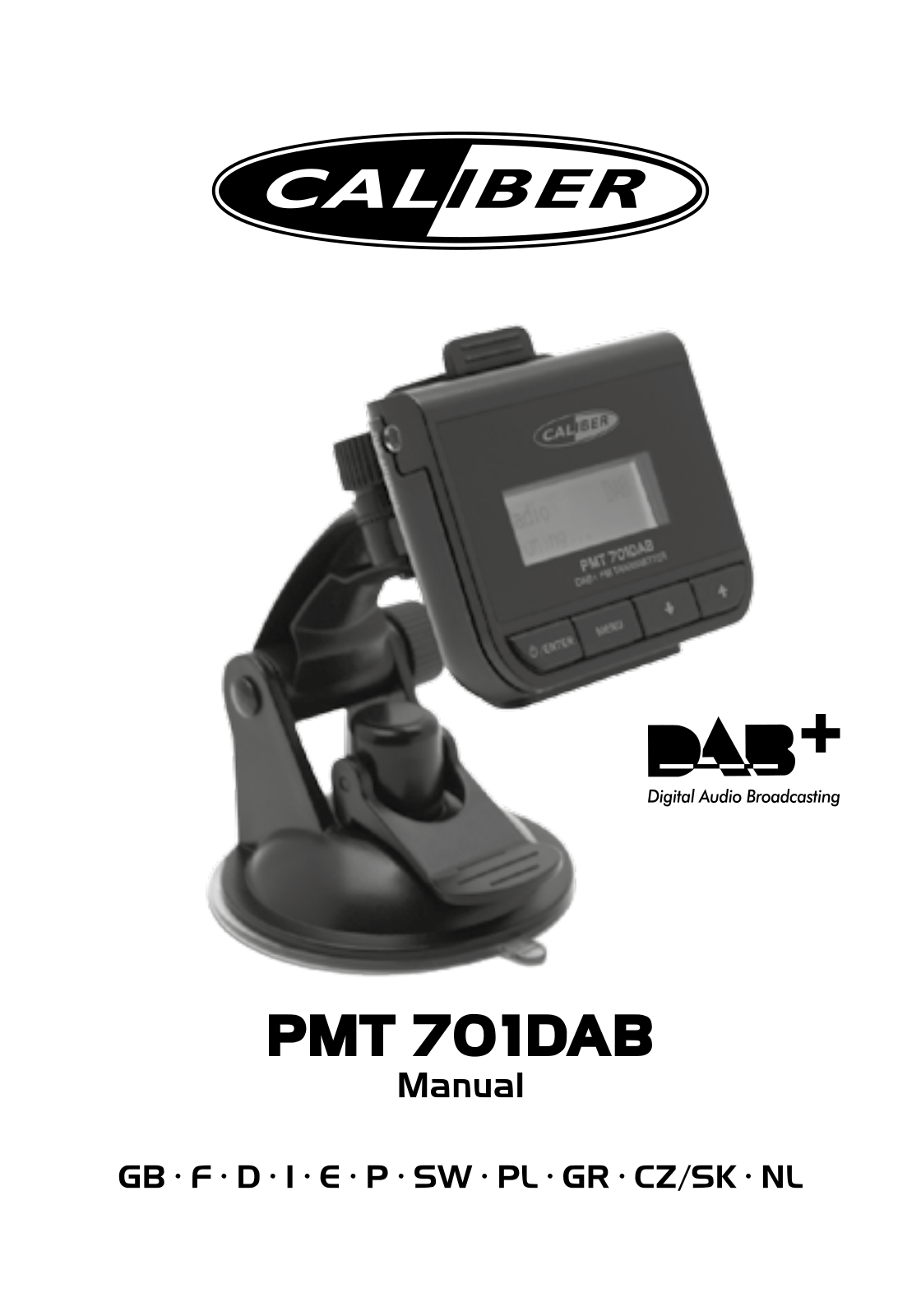 Caliber Audio Technology PMT701DAB User Manual