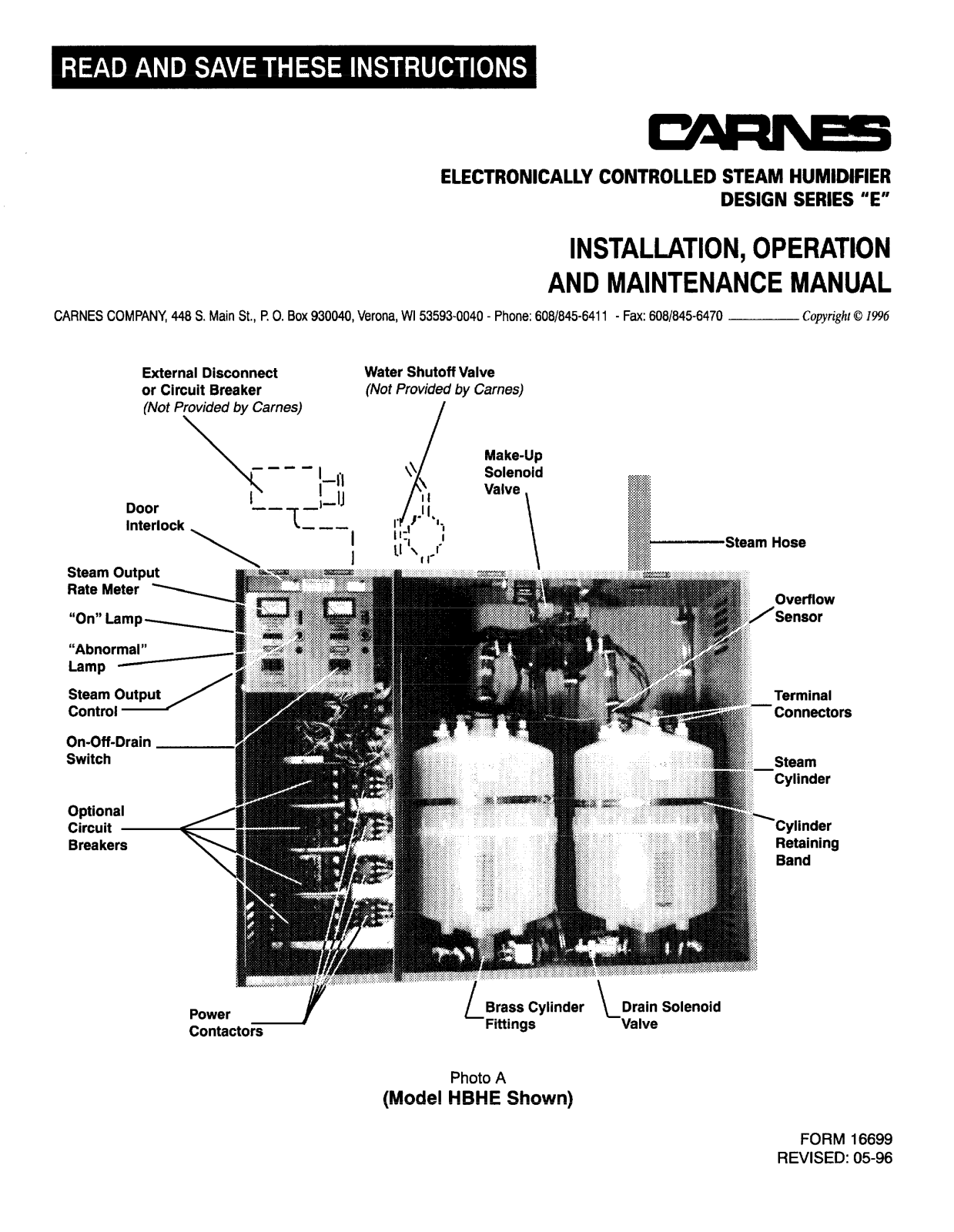 Carnes HBAE Installation  Manual - ManualMachine.com