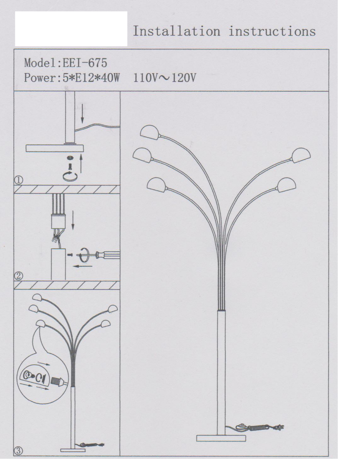 Modway FOW1430 Installation & Assembly - ManualMachine.com