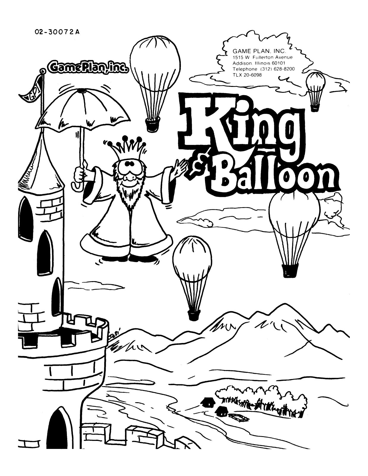 Game Plan King And Balloon User Guide