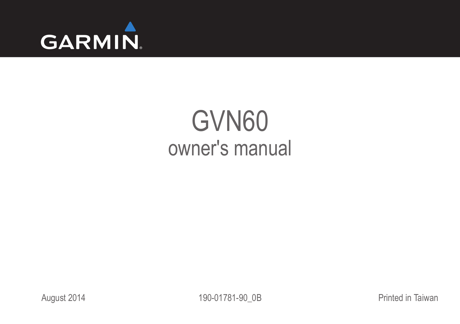 Garmin HDD2000 Owner's Manual