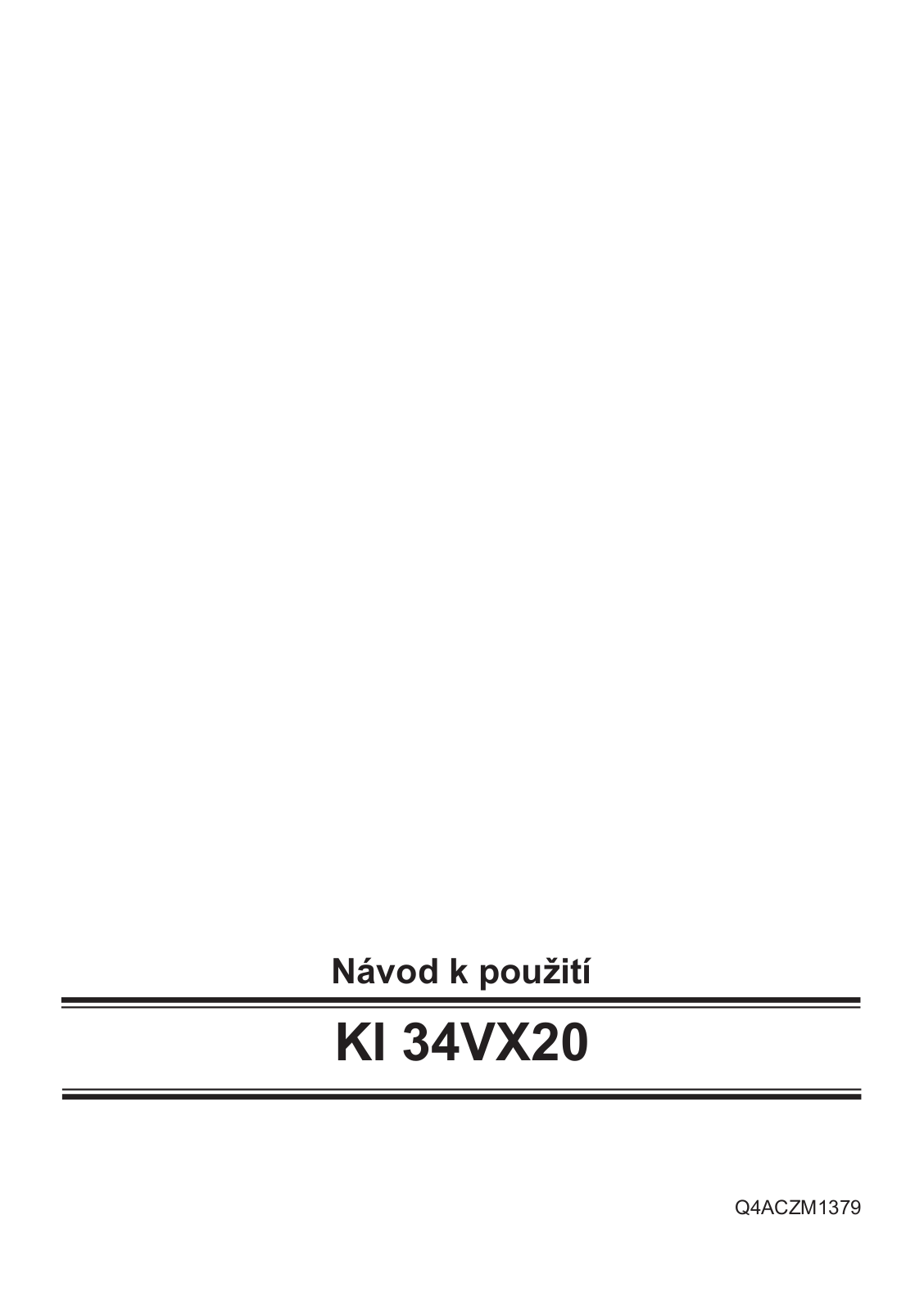 Siemens KI34VX20 User Manual