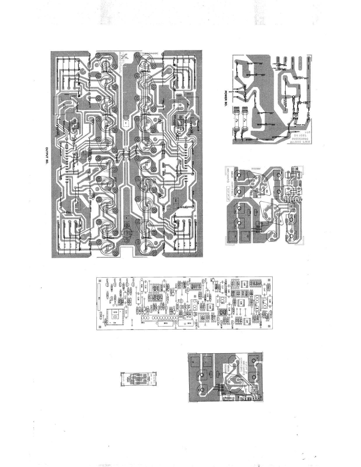 Peavey CS 800X Schematic