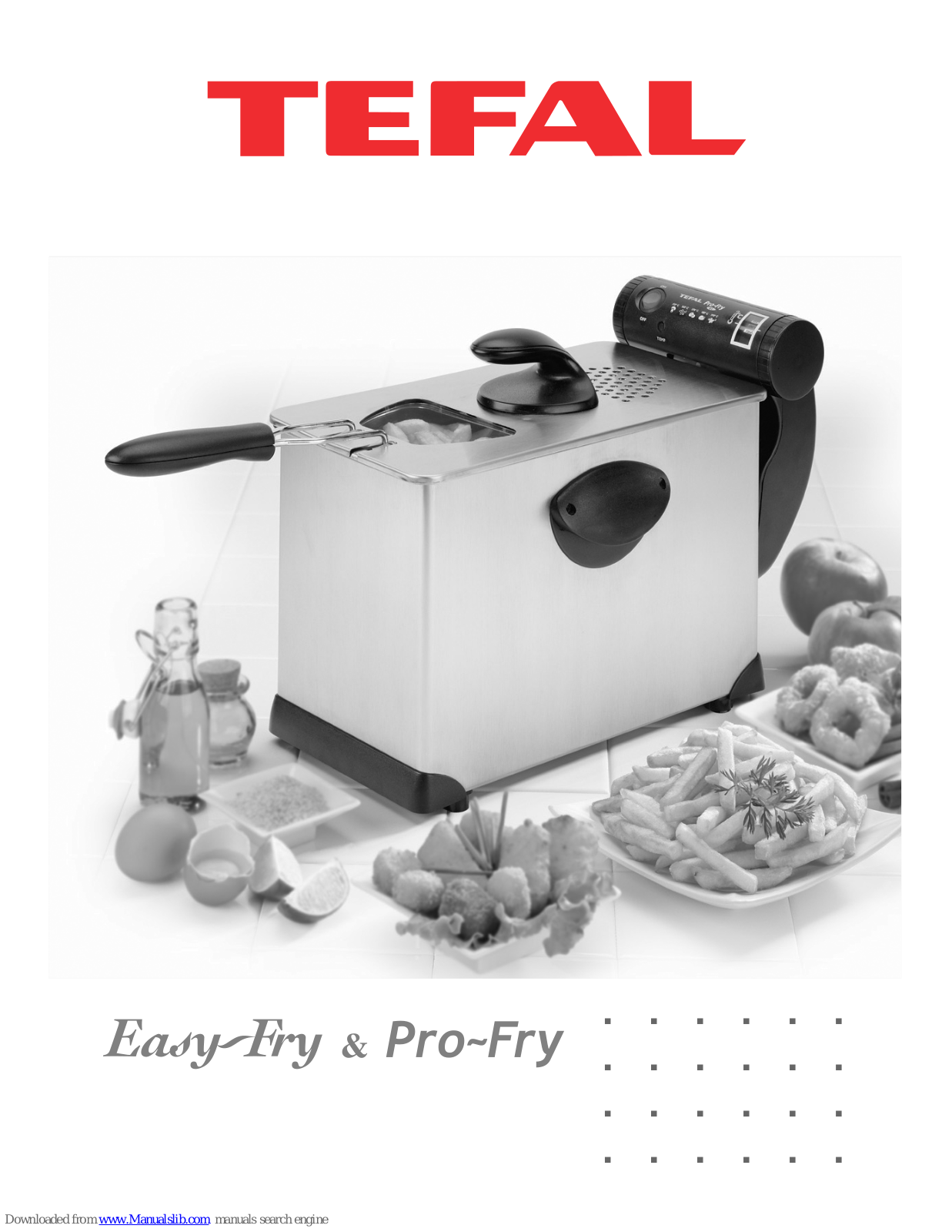 TEFAL 3161, 3163, 316320, EASY-FRY, PRO-FRY User Manual - ManualMachine.com