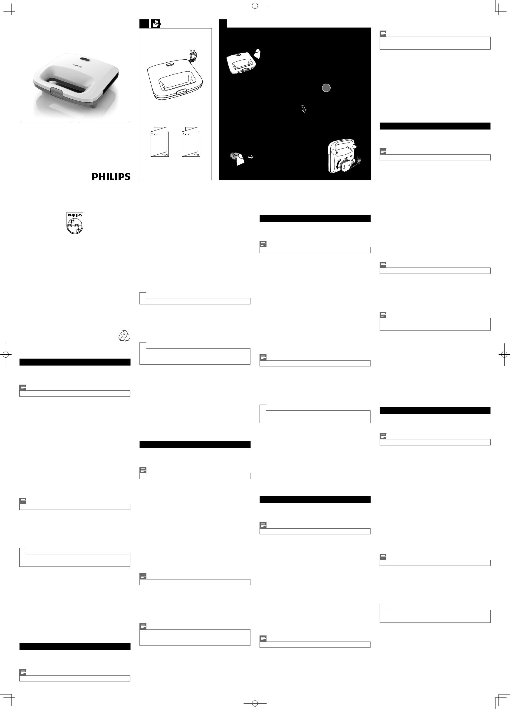 Philips HD239500 User Manual