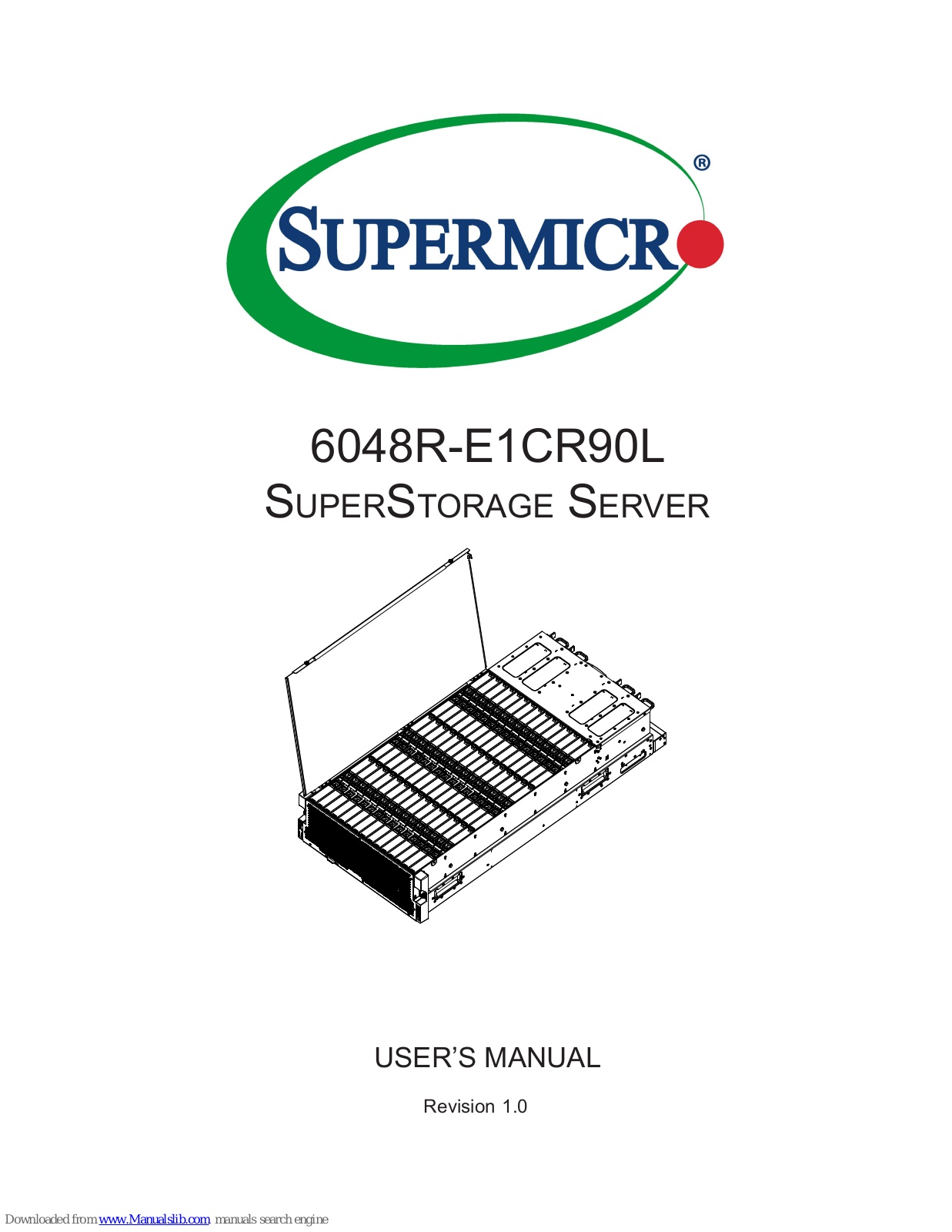 Supermicro SuperStorage Server 6048R-E1CR90L User Manual