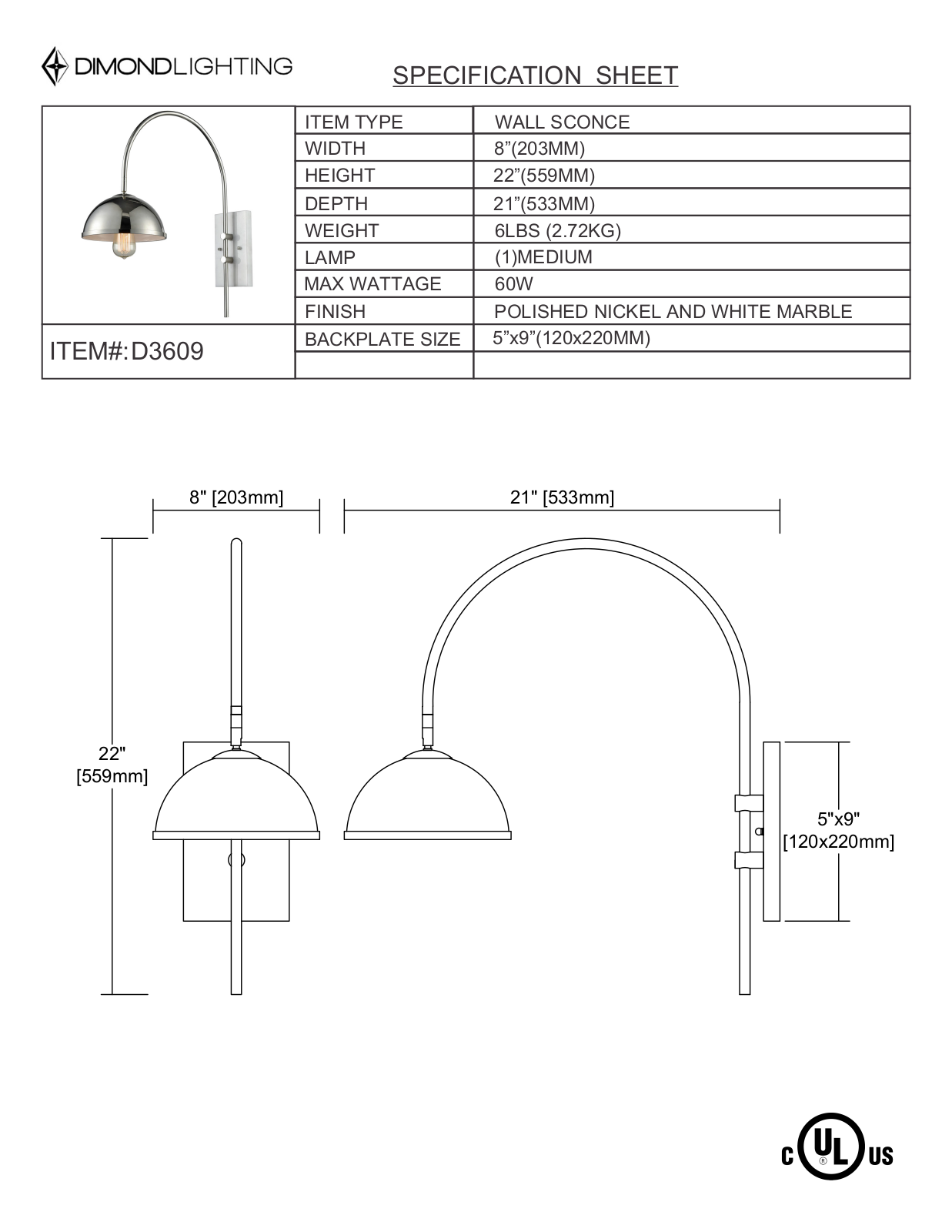 ELK Home D3609 User Manual