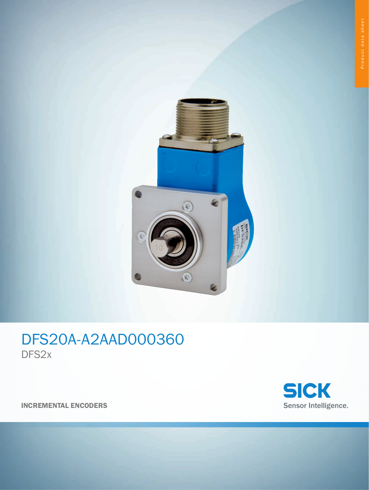 Sick DFS20A-A2AAD000360 Data Sheet