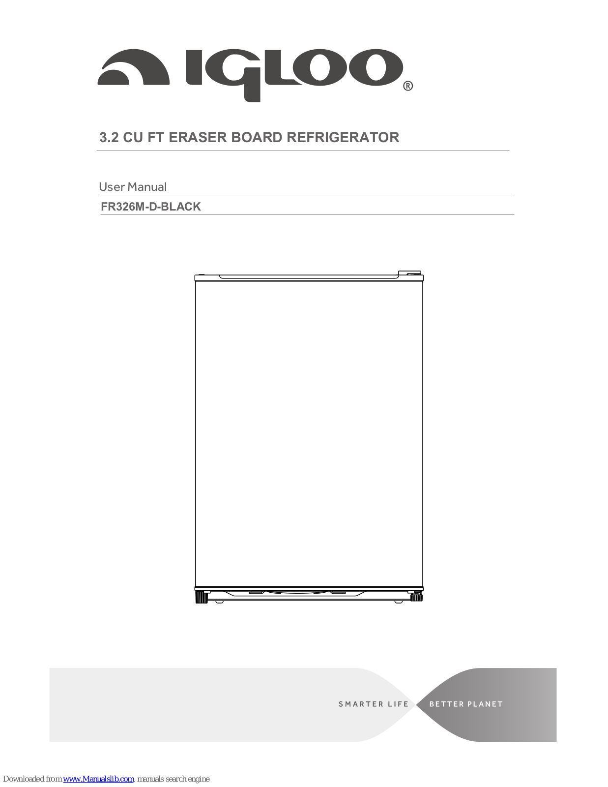 Igloo FR326M-D-BLACK User Manual