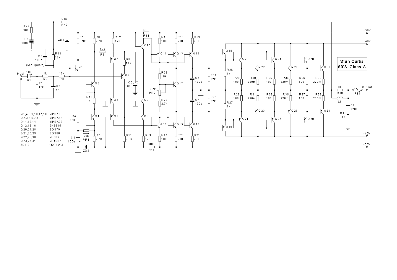 Other C Curtis-60W, StanCurtis-60W Schematic - ManualMachine.com