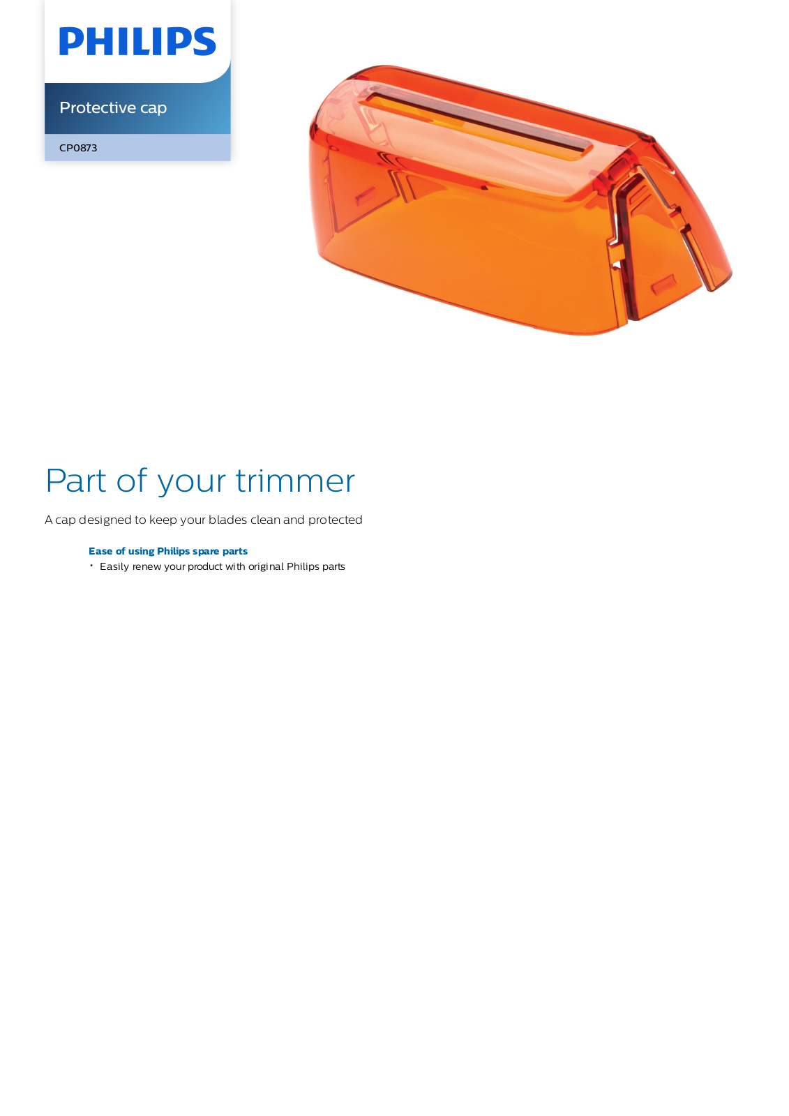 Philips CP0873/01 leaflet - ManualMachine.com