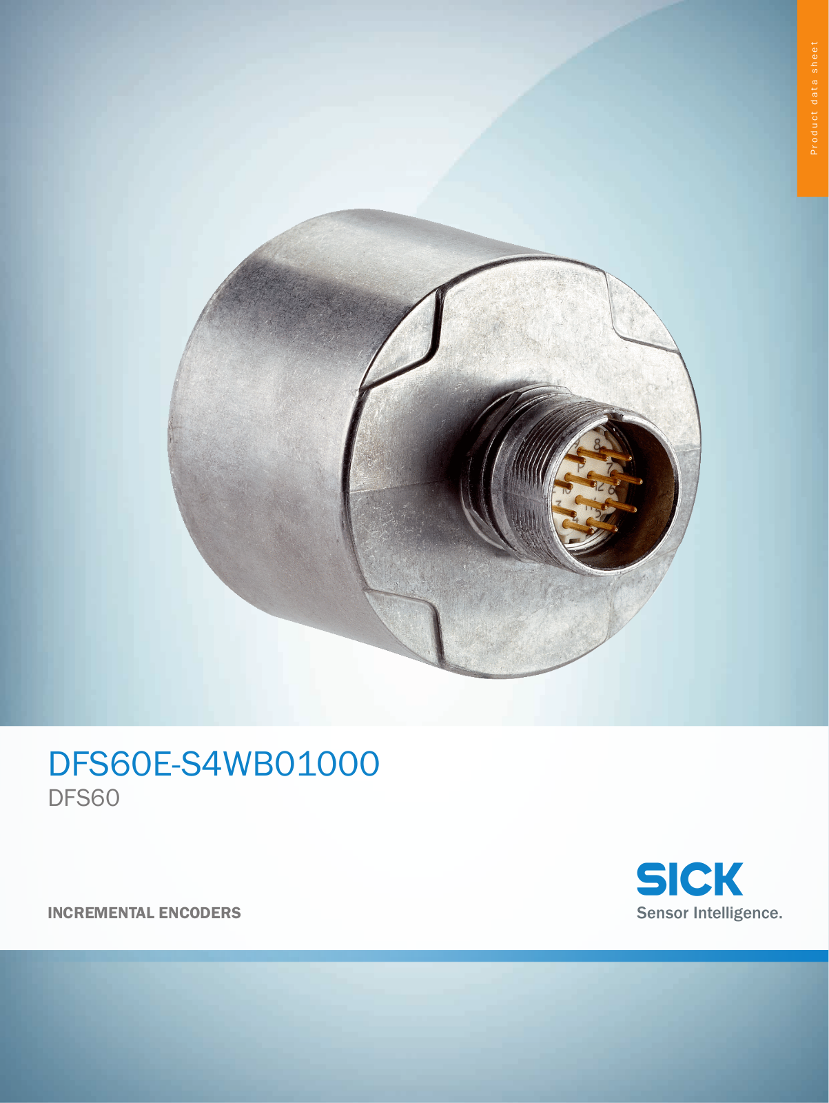 Sick DFS60E-S4WB01000 Data Sheet