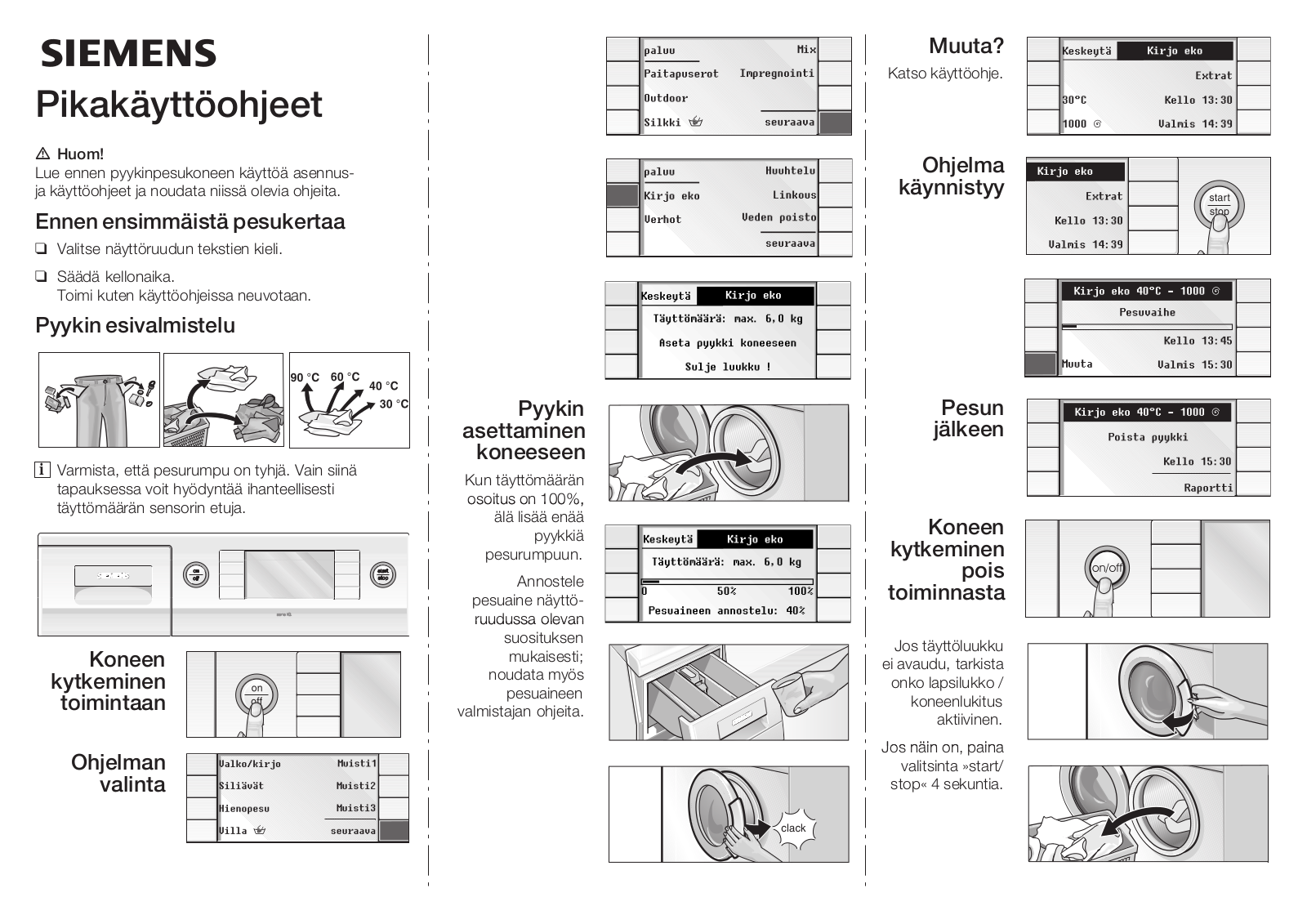 Siemens WIQ1833EU User Manual