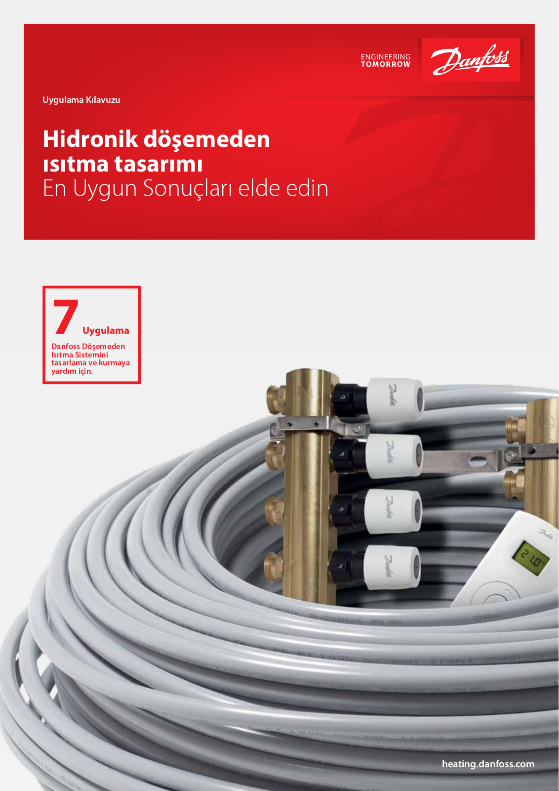 Danfoss Hidronik döşemeden ısıtma tasarımı Application guide