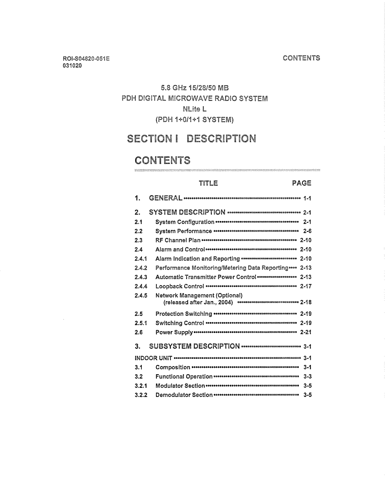 NEC of America 5845, 5808, 5816 User Manual