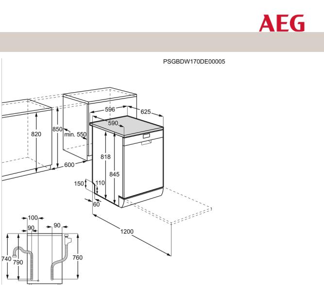 AEG FFB53900ZW User Manual