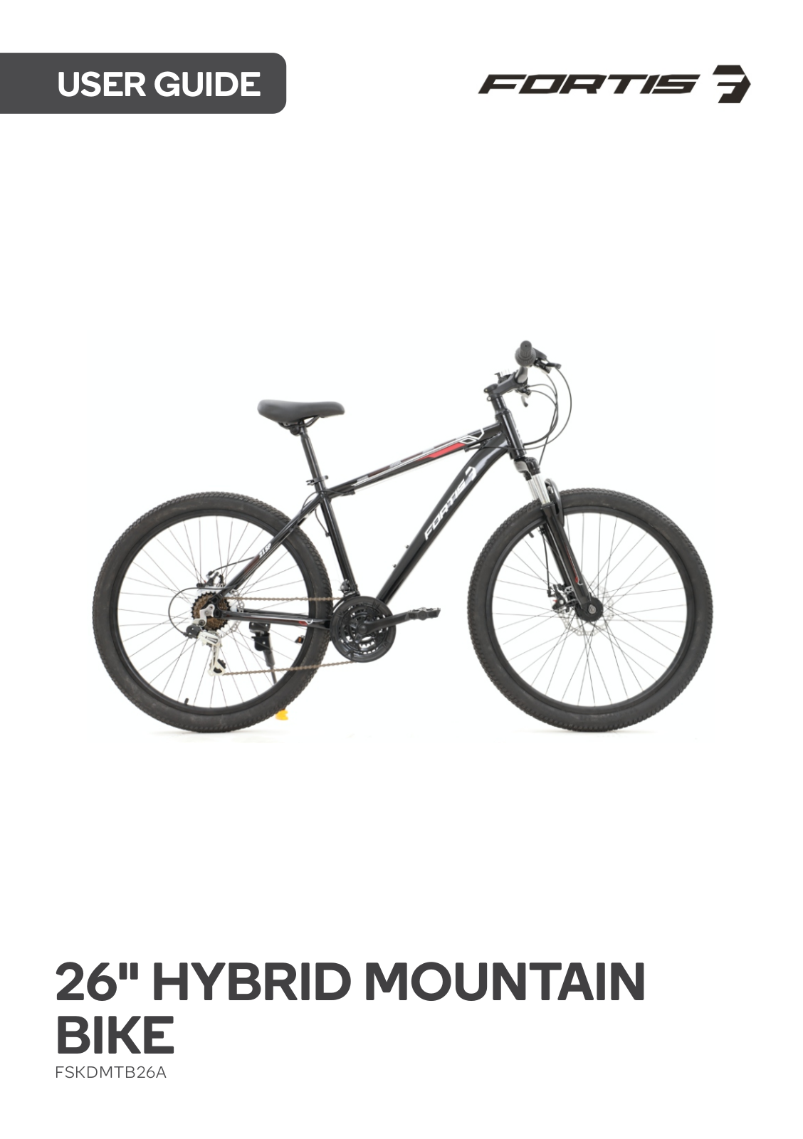 Fortis FSKDMTB26A User guide - ManualMachine.com