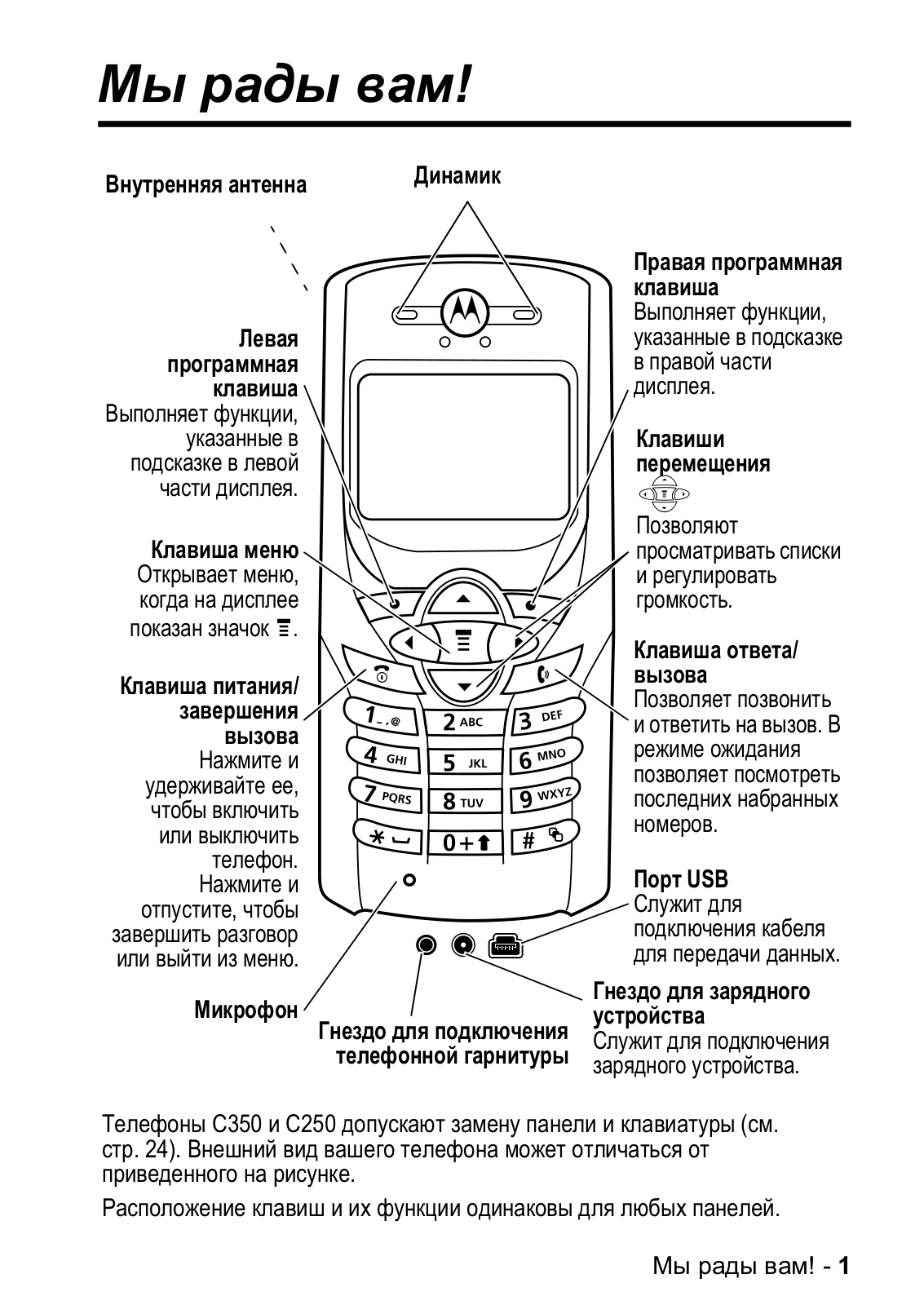 Motorola C350 User Manual