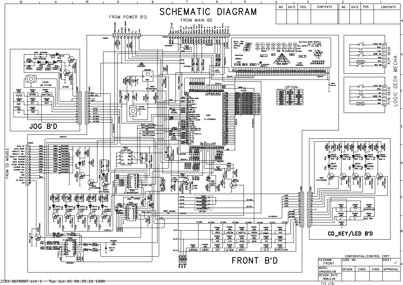 THOMSON A380 Schematic