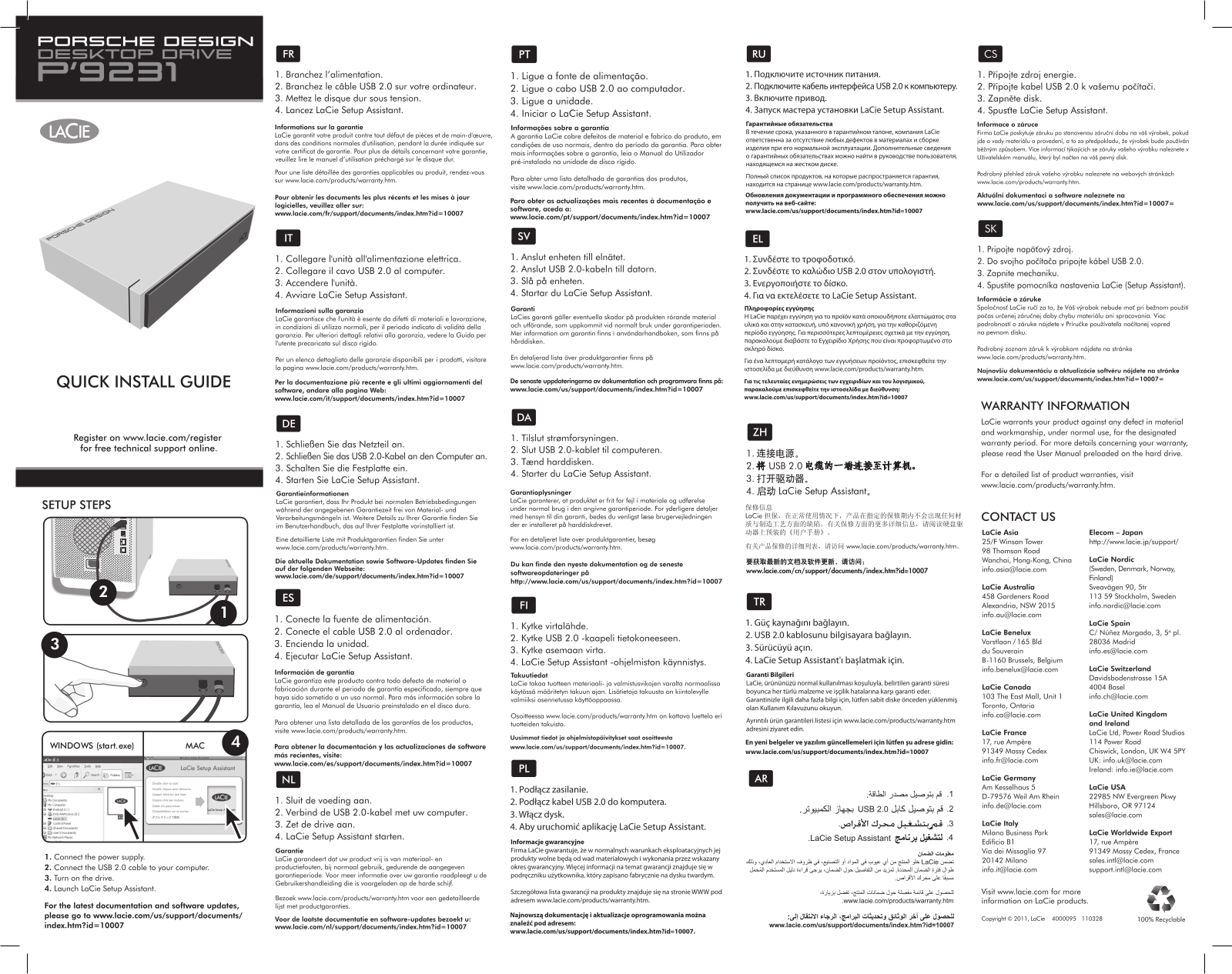 LACIE P9231 User Manual