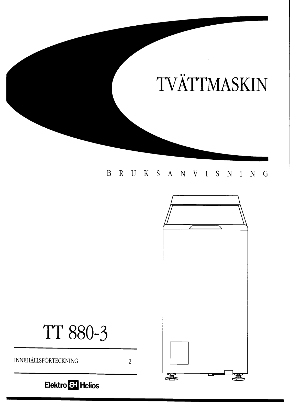 Elektro helios TT880-3 User Manual