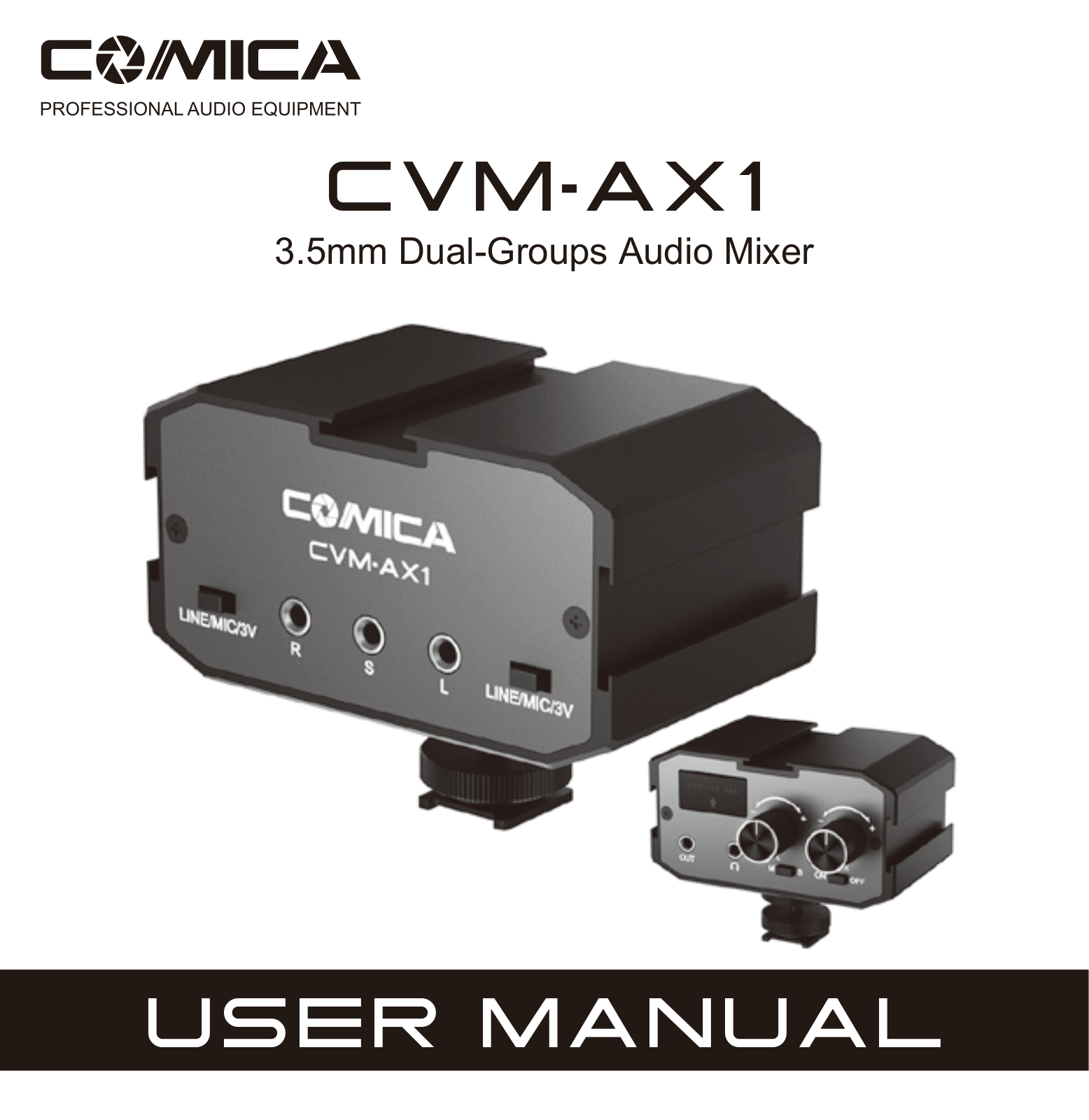 Comica CVM-AX1 User Manual