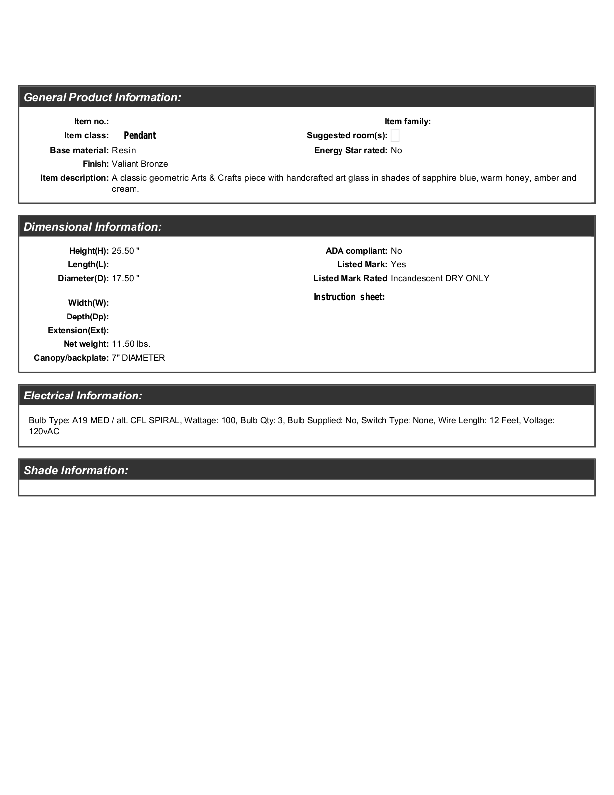 Foundstone LNPK5903 Specifications - ManualMachine.com