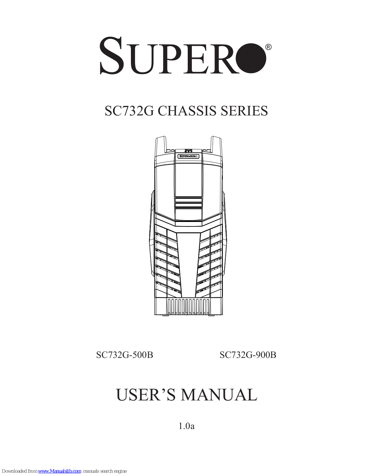 Supermicro SC732G-900B, SC732G-500B User Manual