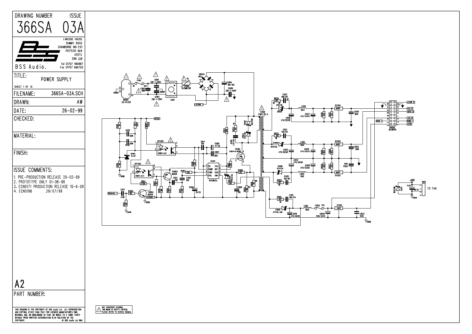 BSS FDS366, FDS366pa1-3 User Manual