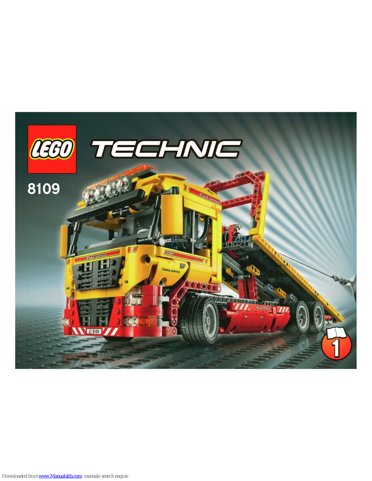 LEGO 8109 TECHNIC Assembly Manual