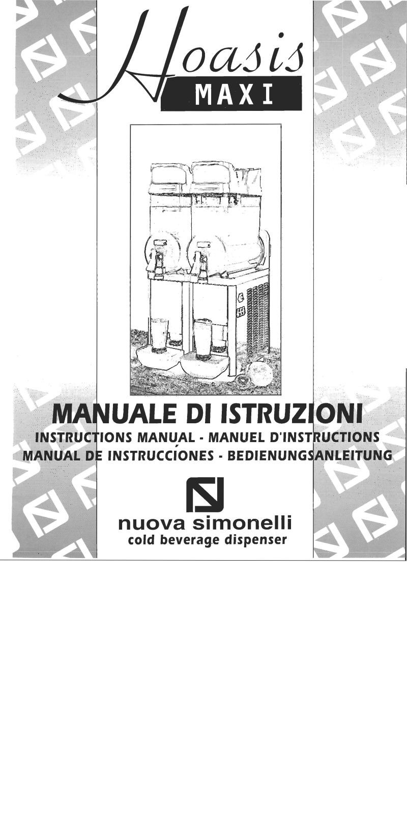 Nuova HOASIS MAXI 1 Installation  Manual