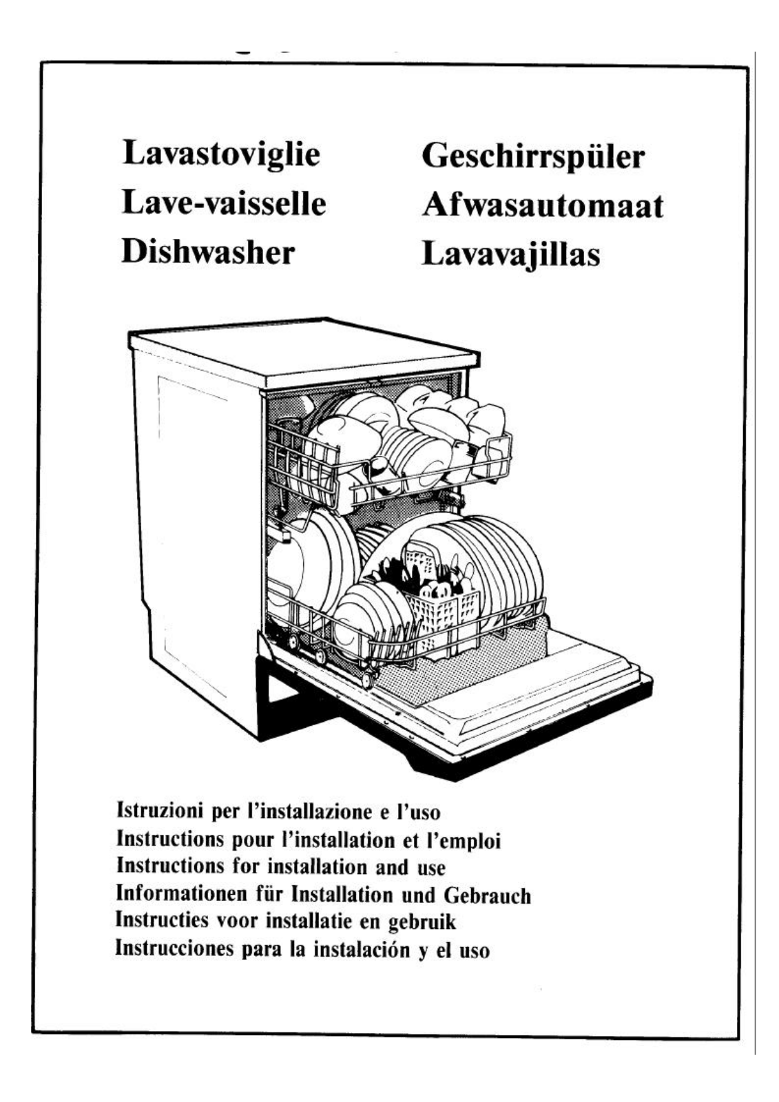 Smeg DDW104 User Manual