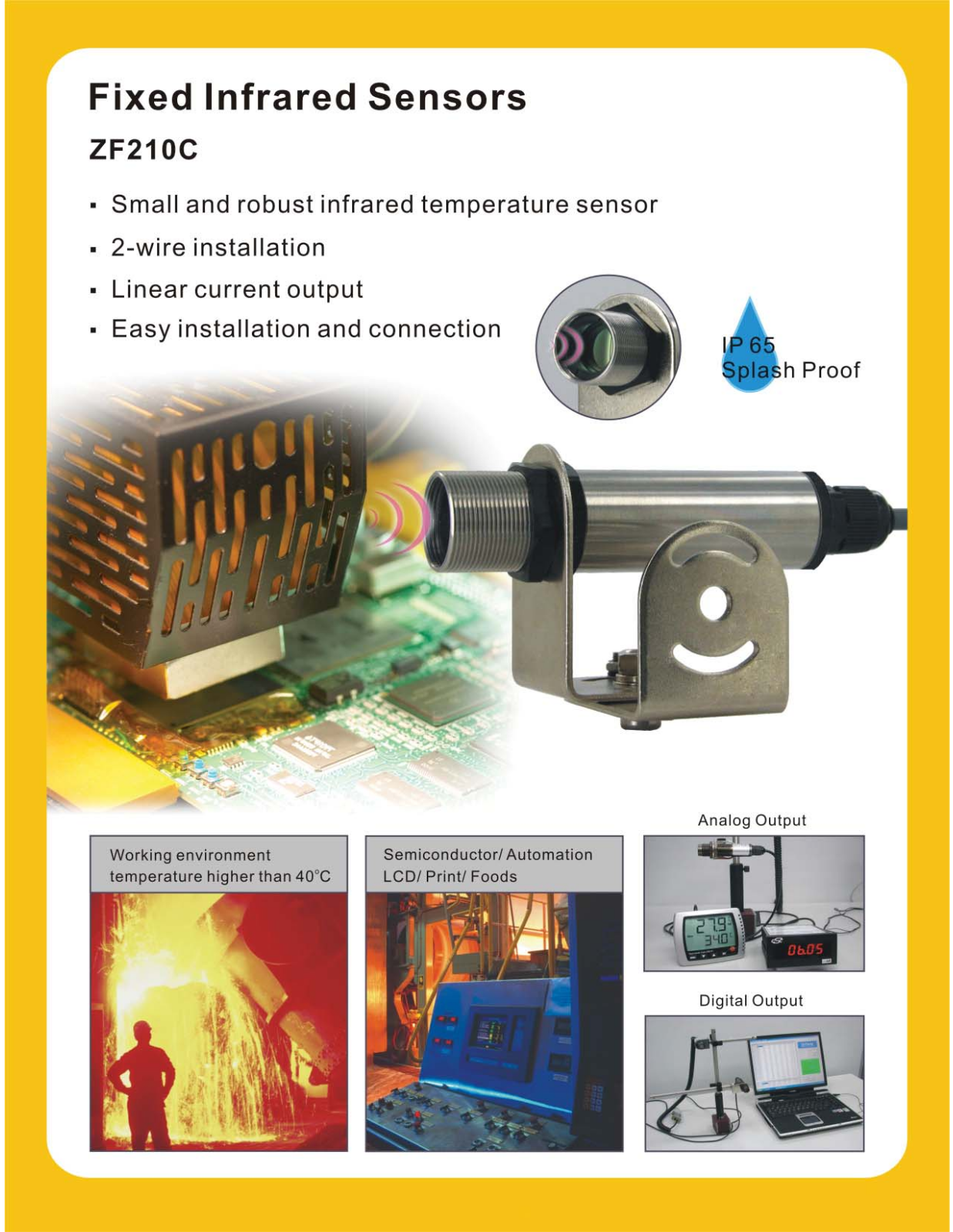 Sixth Sense ZF210C Data sheet