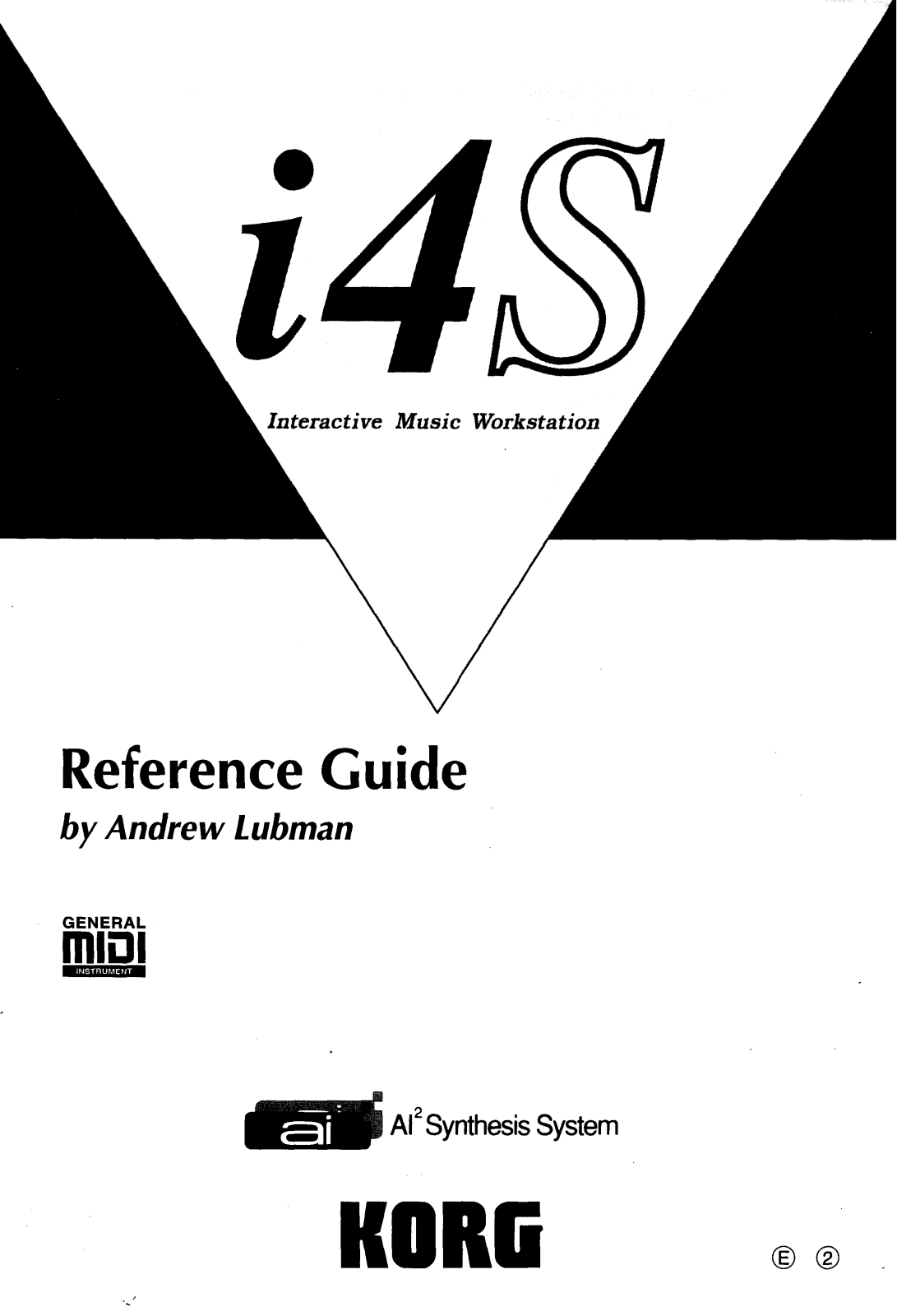 Korg i4S User Manual