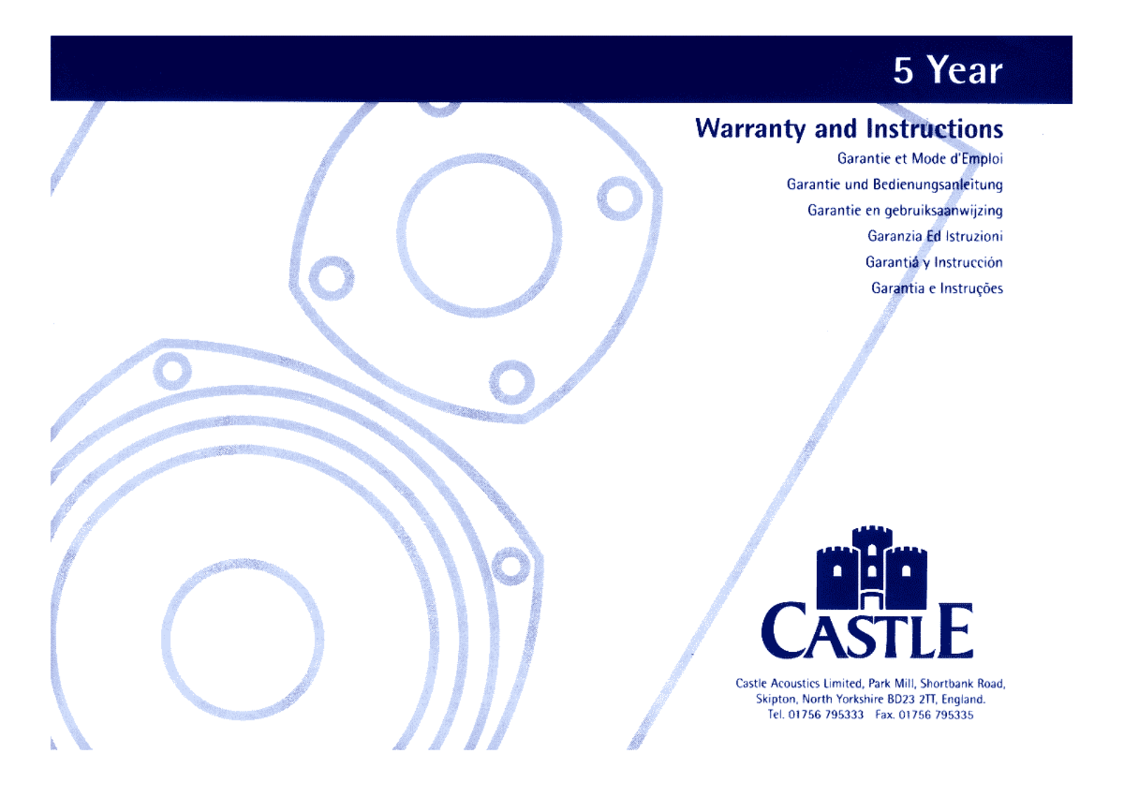 Castle Harlech Owners manual