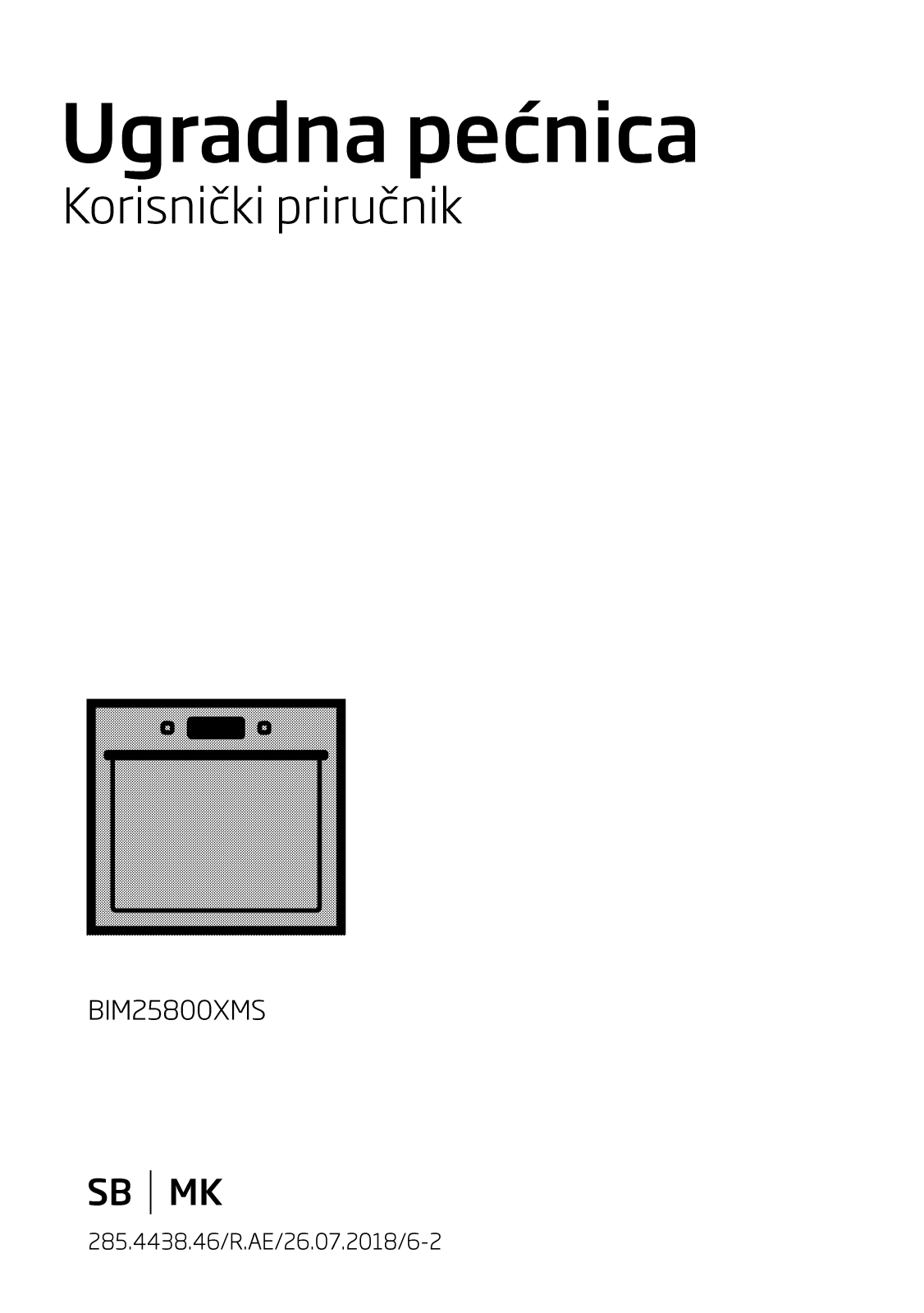 Beko BIM25800XMS User manual