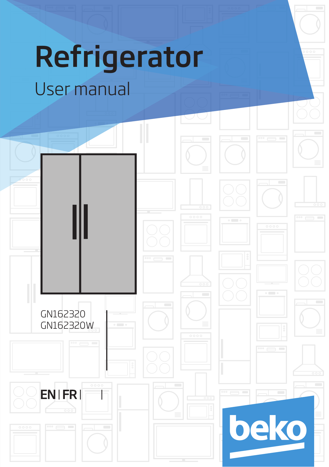 Beko GN162320W, GN162320 User manual