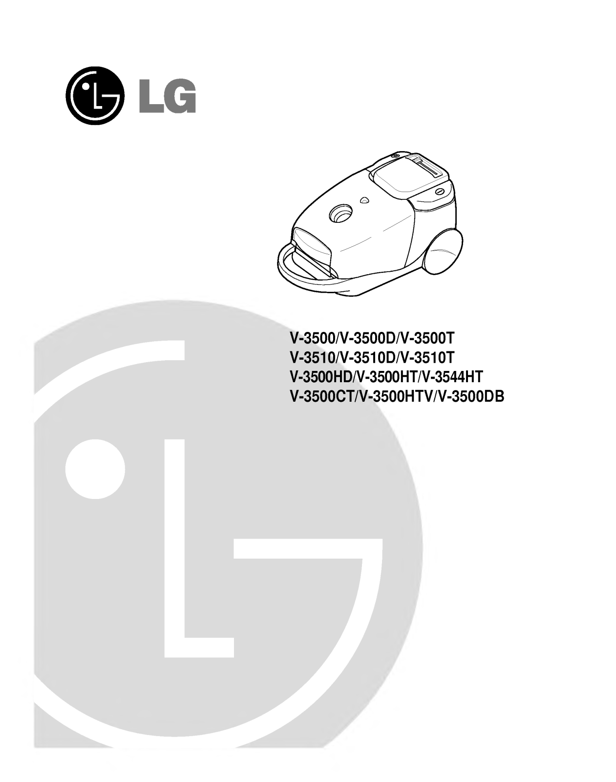 LG V-3500DB User Manual