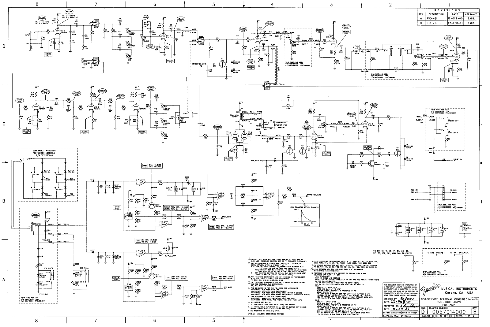 Fender tube schematic