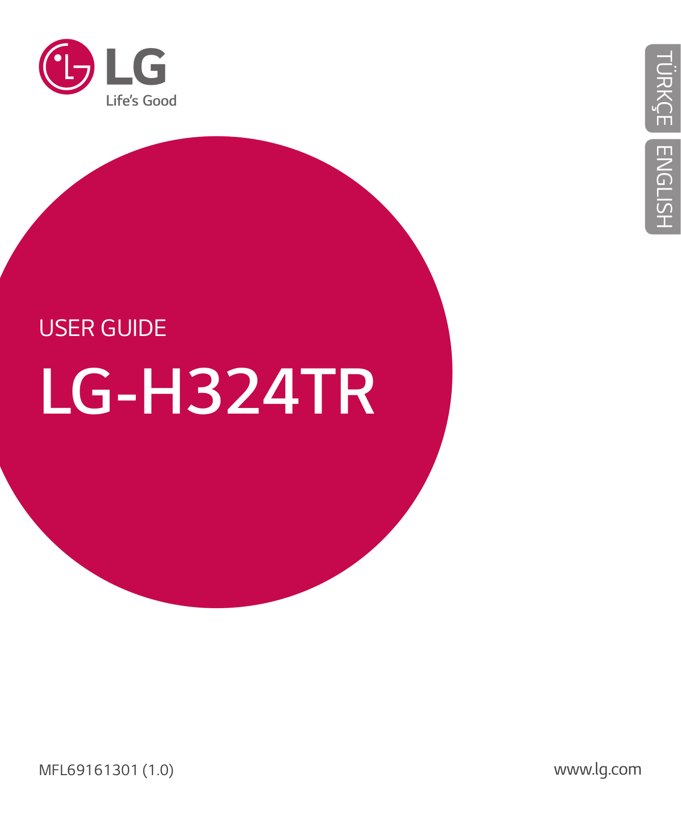 LG LGH324TR Owner's Manual