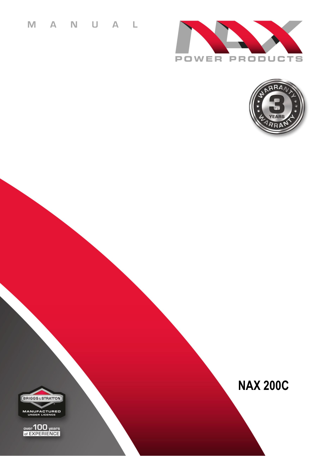 NAX 200C Briggs&Stratton User guide - ManualMachine.com