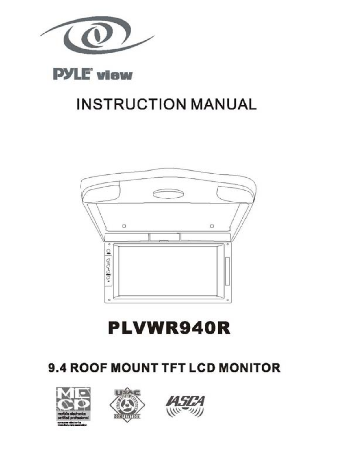 PYLE Audio PLVWR940R User Manual